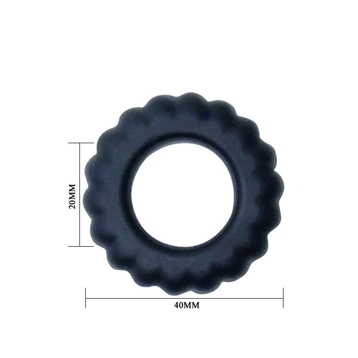 BAILE - TITAN COCKRING BLACK 2 CM - Bild 4