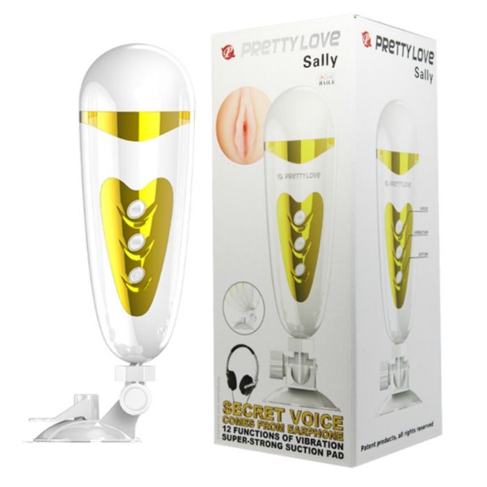 PRETTY LOVE - MALE MASTURBATOR WITH VIBRATION AND SOUND SALLY - Bild 7