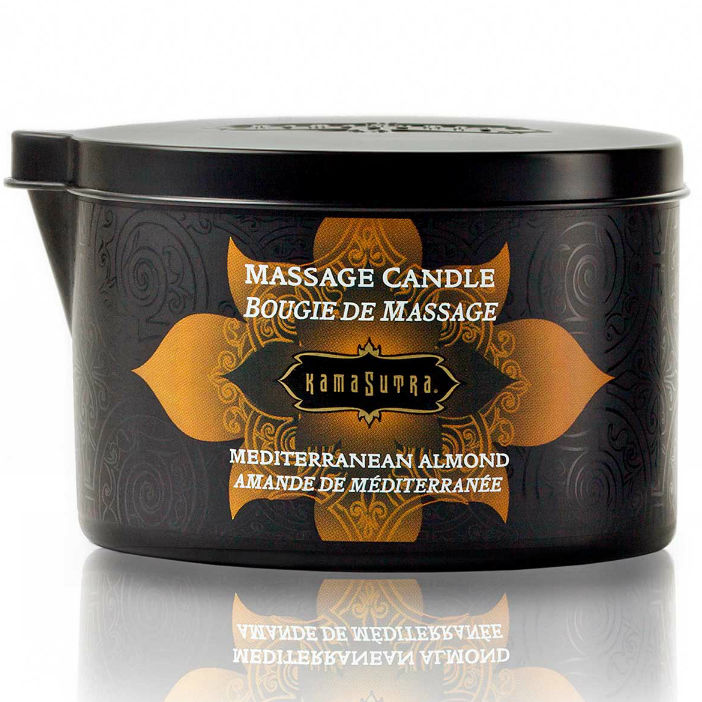 Alternative view of KAMASUTRA - MEDITERRANEAN ALMOND MASSAGE CANDLE 170GR