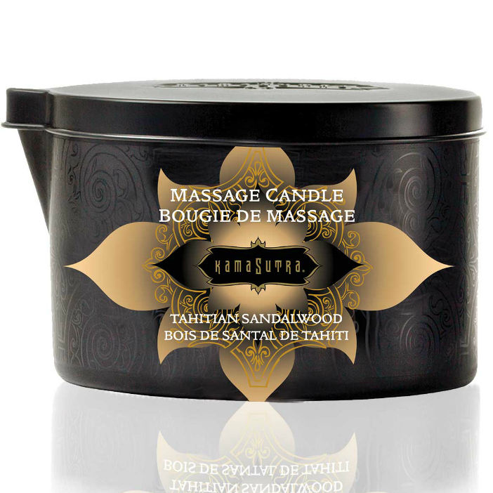 Alternative view of KAMASUTRA - VANILLA AND SANDALWOOD MASSAGE CANDLE 170 GR