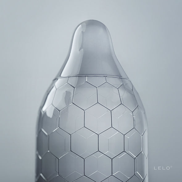 Alternative view of LELO - HEX CONDOM BOX 3 UNITS