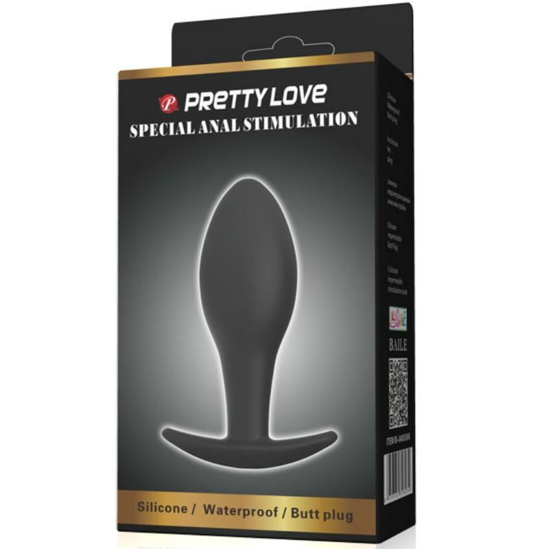PRETTY LOVE - ANAL PLUG SILICONE ANCHOR 8.5 CM BLACK - Bild 6