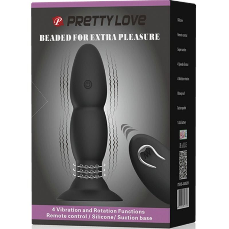 PRETTY LOVE - PLUG VIBRATOR AND ROTATION BY REMOTE CONTROL - Bild 6