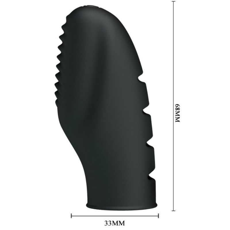PRETTY LOVE - FLIRTATION STANFORD BLACK VIBRATION THIMBLE - Bild 5