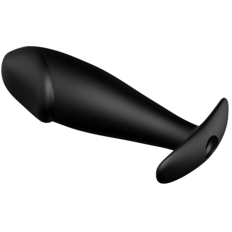 PRETTY LOVE - SILICONE ANAL PLUG PENIS FORM AND 12 VIBRATION MODES BLACK - Bild 3