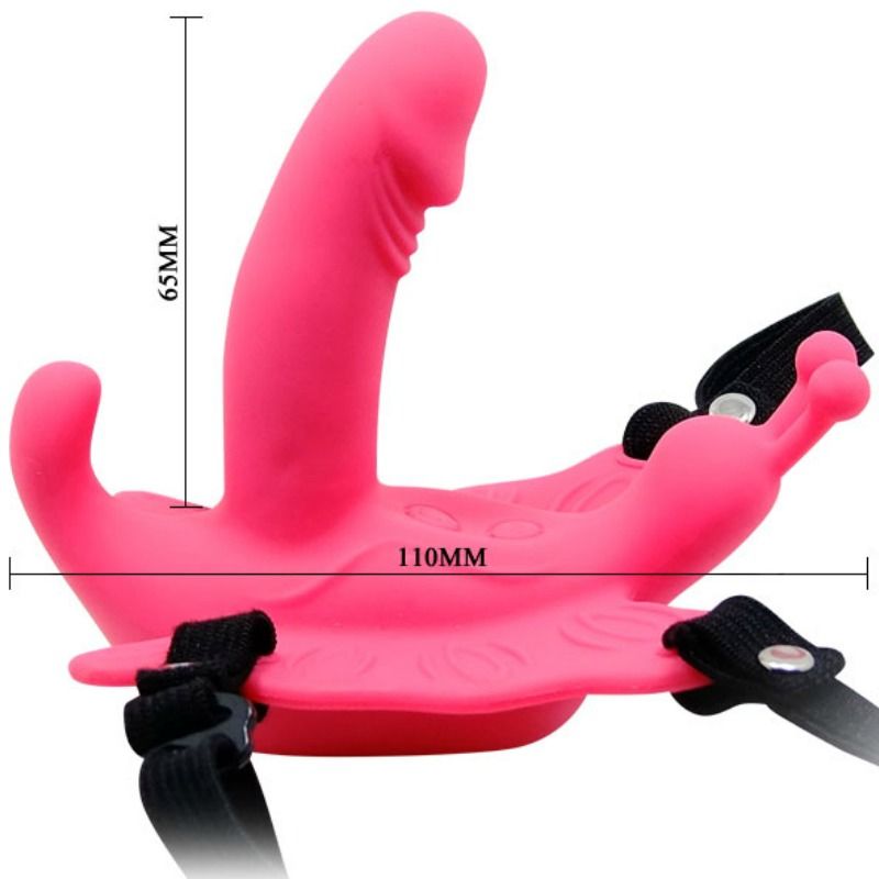 BAILE - ULTRA PASSIONATE REMOTE CONTROL BUTTERFLY HARNESS - Bild 3