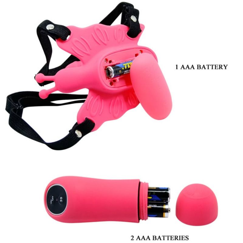 Alternative view of BAILE - ULTRA PASSIONATE REMOTE CONTROL BUTTERFLY HARNESS