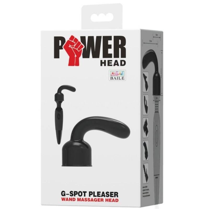 BAILE - POWER HEAD INTERCHANGEABLE HEAD FOR MASSAGER G SPOT PLEASER - Bild 3
