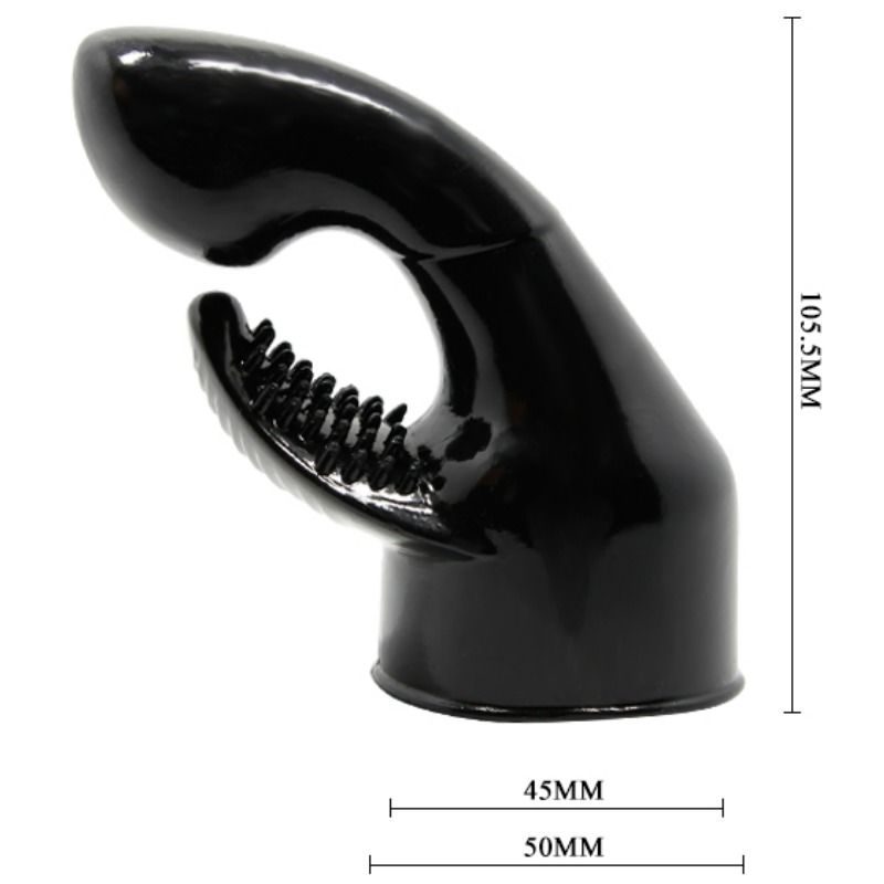 BAILE - POWER HEAD INTERCAMBIABLE HEAD FOR MASSAGERGY POINT STIMULATION AND CLITORIS - Bild 4