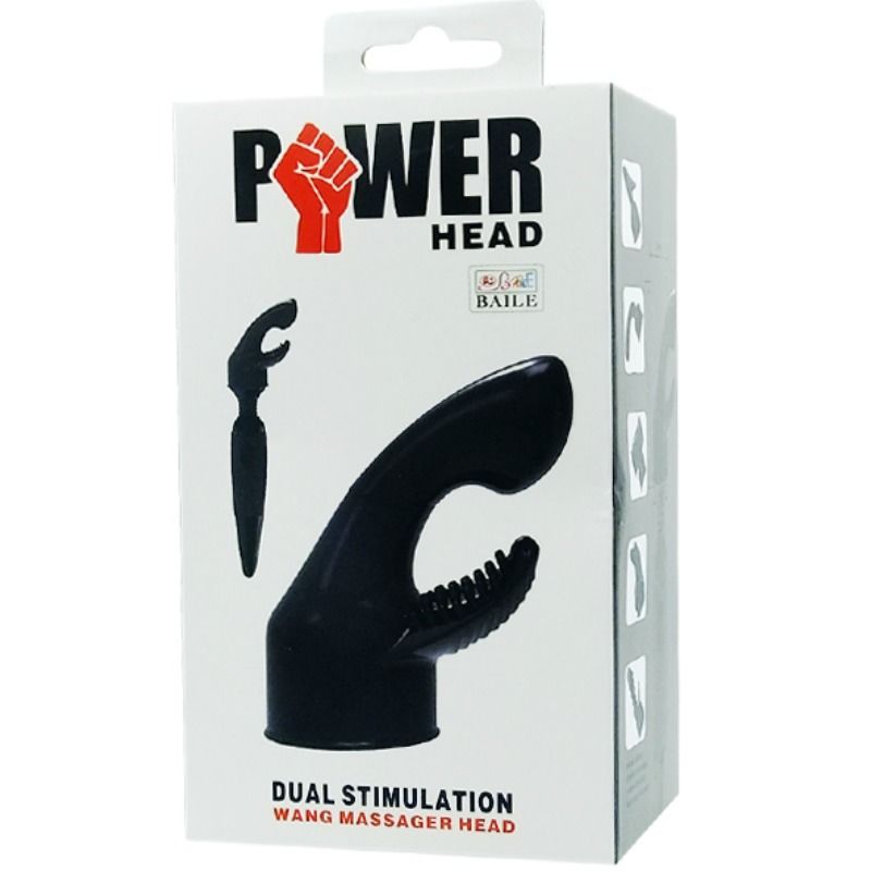 BAILE - POWER HEAD INTERCAMBIABLE HEAD FOR MASSAGERGY POINT STIMULATION AND CLITORIS - Bild 6