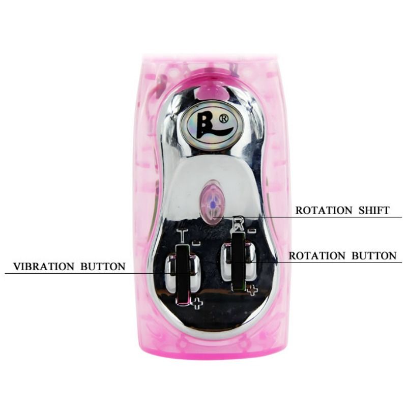BAILE - VIBRATOR WITH ROTATION AND RABBIT MULTIVE SPEED AND MULTIROTATION - Bild 6