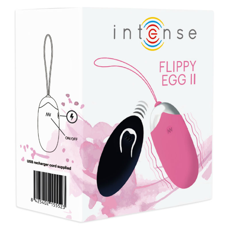 INTENSE - FLIPPY II VIBRATING EGG WITH REMOTE CONTROL PINK - Bild 5