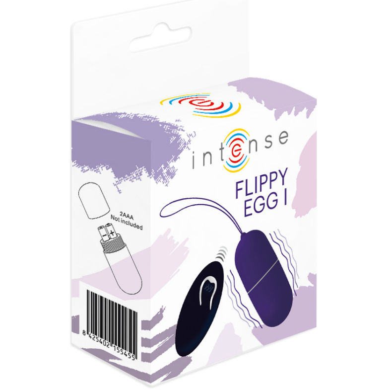 INTENSE - FLIPPY I VIBRATING EGG WITH REMOTE CONTROL PURPLE - Bild 3