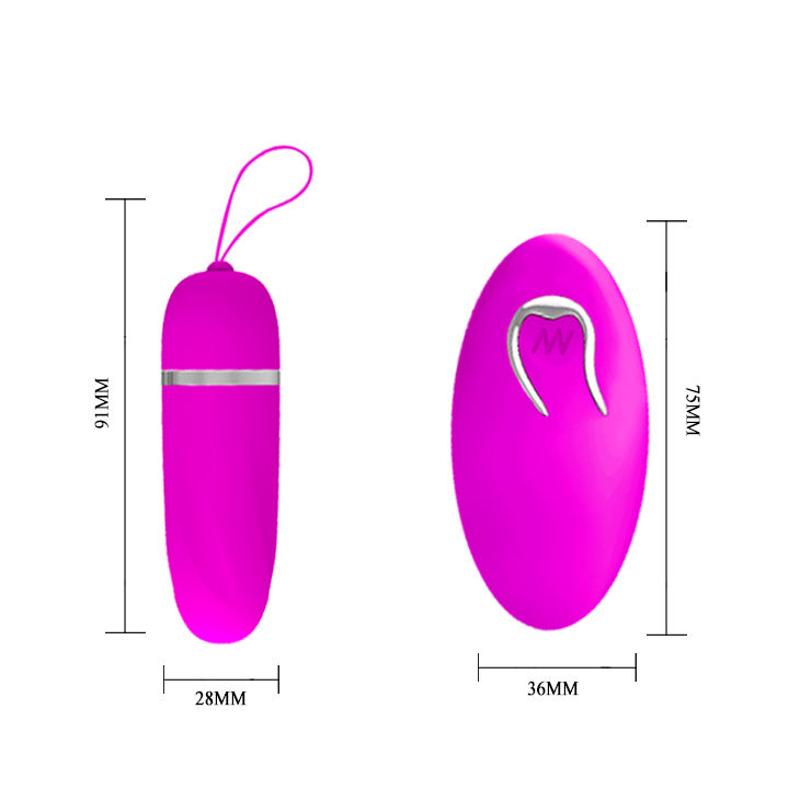 PRETTY LOVE - DEBBY VIBRATING EGG WITH CONTROL - Bild 3