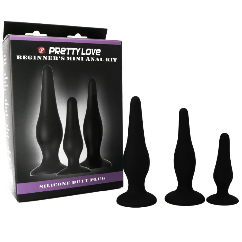 PRETTY LOVE - ANAL PLUGS SILICONE INITIATION KIT - Bild 4