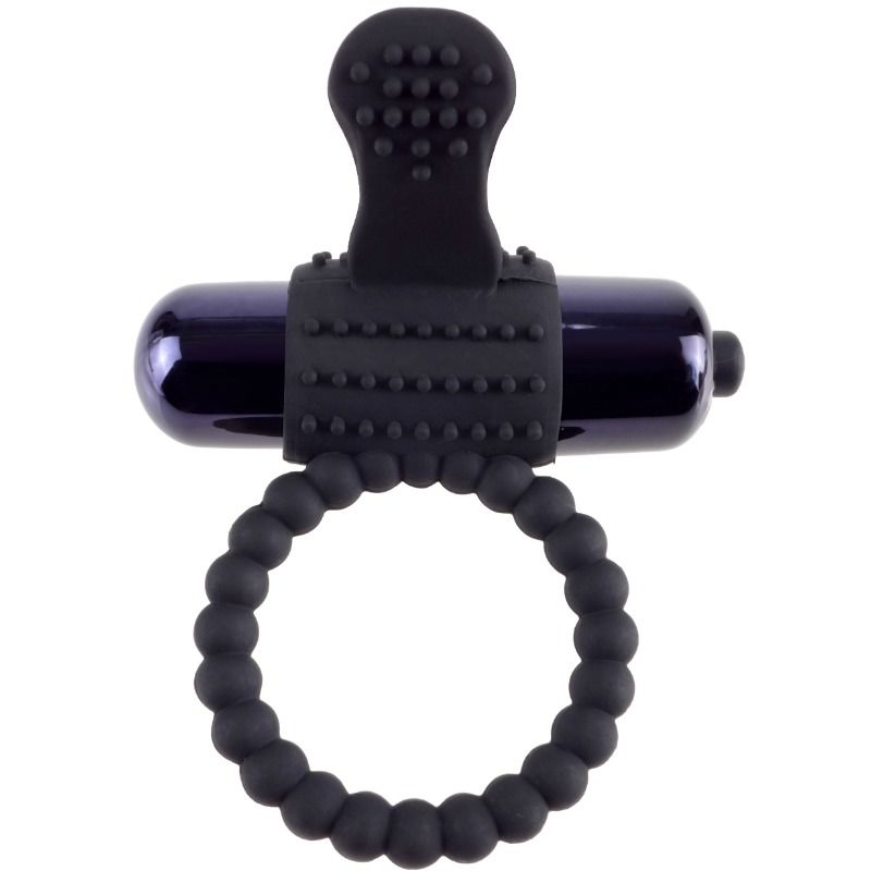 FANTASY C-RINGZ - BLACK SILICONE VIBRATING RING - Bild 4