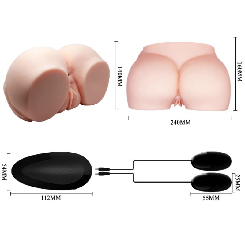 CRAZY BULL - REALISTIC VAGINA AND ANUS WITH VIBRATION - Bild 6