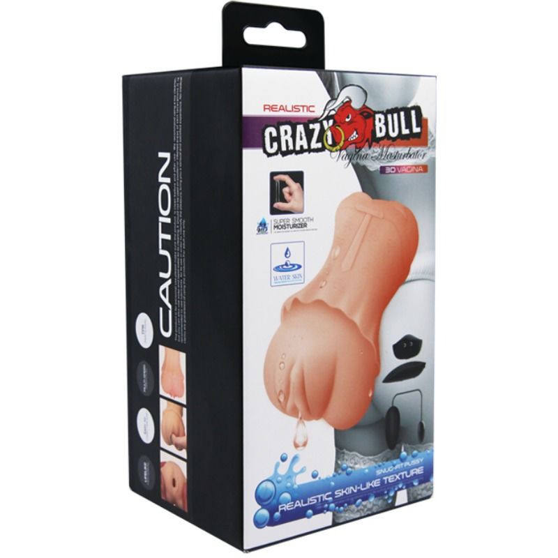 CRAZY BULL - WATER SKIN VAGINA MASTURBADOR WITH VIBRATING BULLET 2 - Bild 4