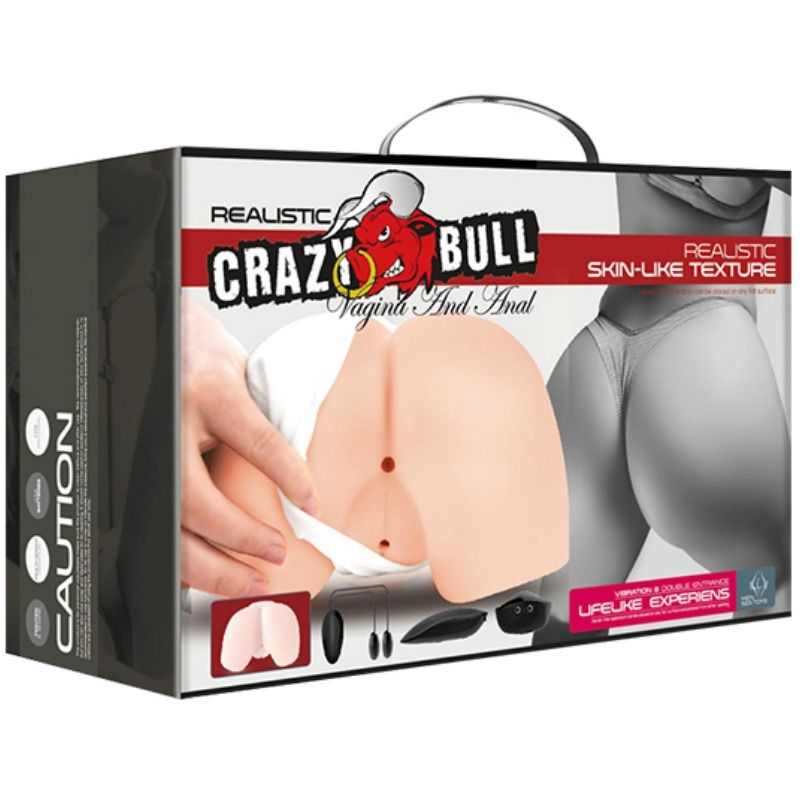 CRAZY BULL - REALISTIC VAGINA AND ANUS WITH VIBRATION POSITION 4 - Bild 10