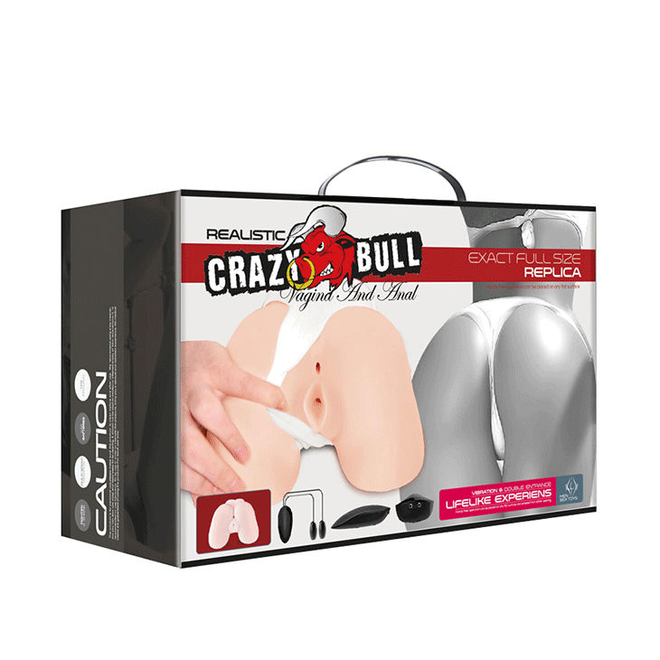 CRAZY BULL - REALISTIC VAGINA AND ANUS WITH VIBRATION POSITION 5 - Bild 7
