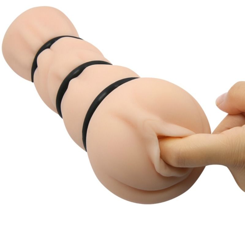 Alternative view of CRAZY BULL - VAGINA MASTURBATOR WITH RINGS