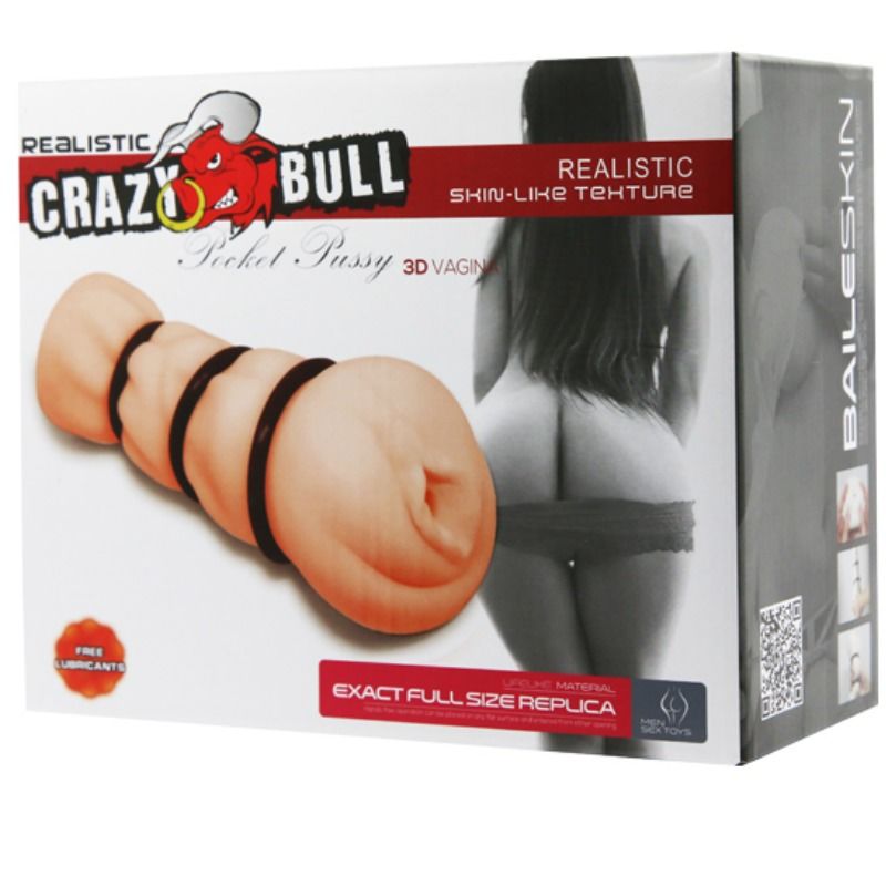 CRAZY BULL - VAGINA MASTURBATOR WITH RINGS - Bild 3