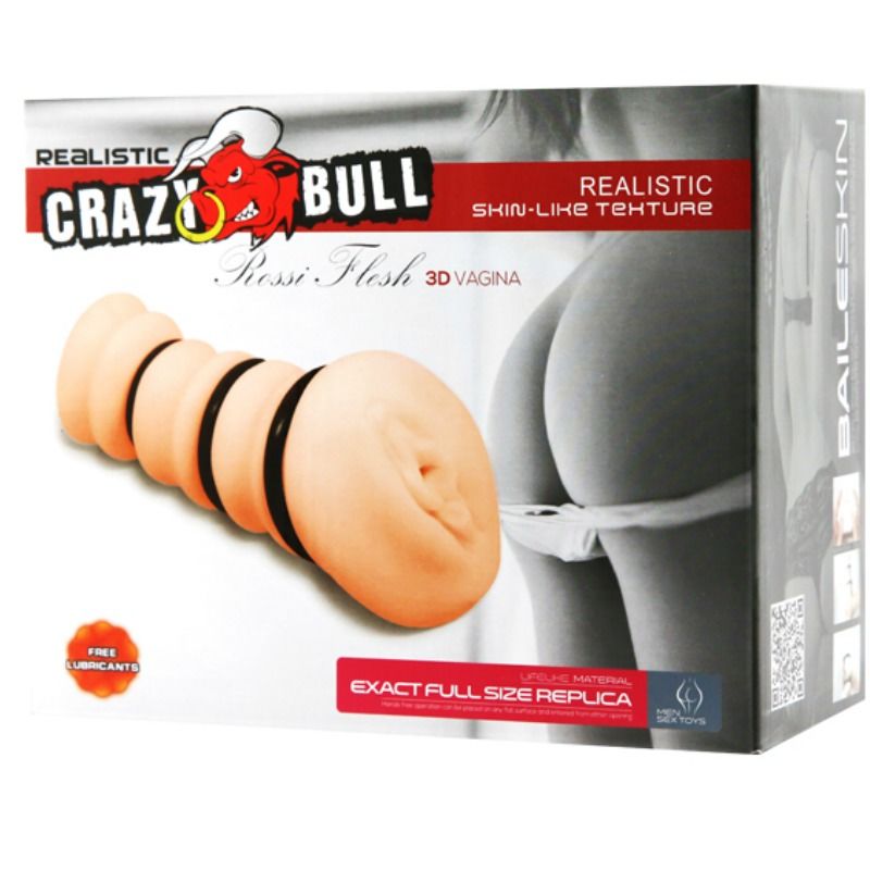 CRAZY BULL - MASTURBADOR WITH RINGS VAGINA MODEL 2 - Bild 5