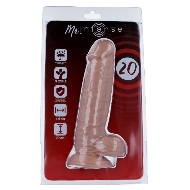 Alternative view of MR INTENSE - 20 REALISTIC COCK 20 CM -O- 4.6 CM