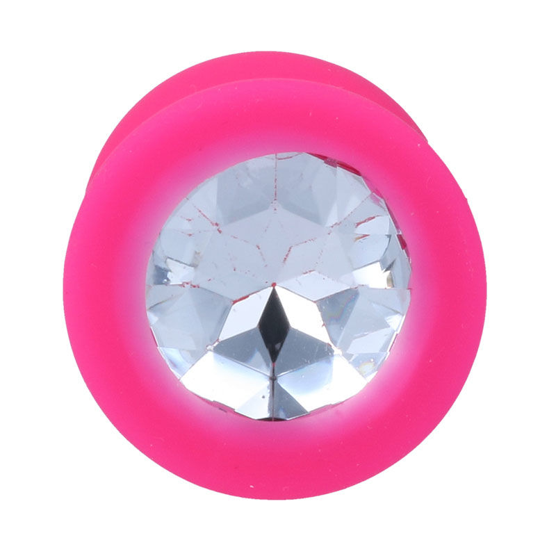 Alternative view of INTENSE - SHELKI M ANAL PLUG FUCHSIA