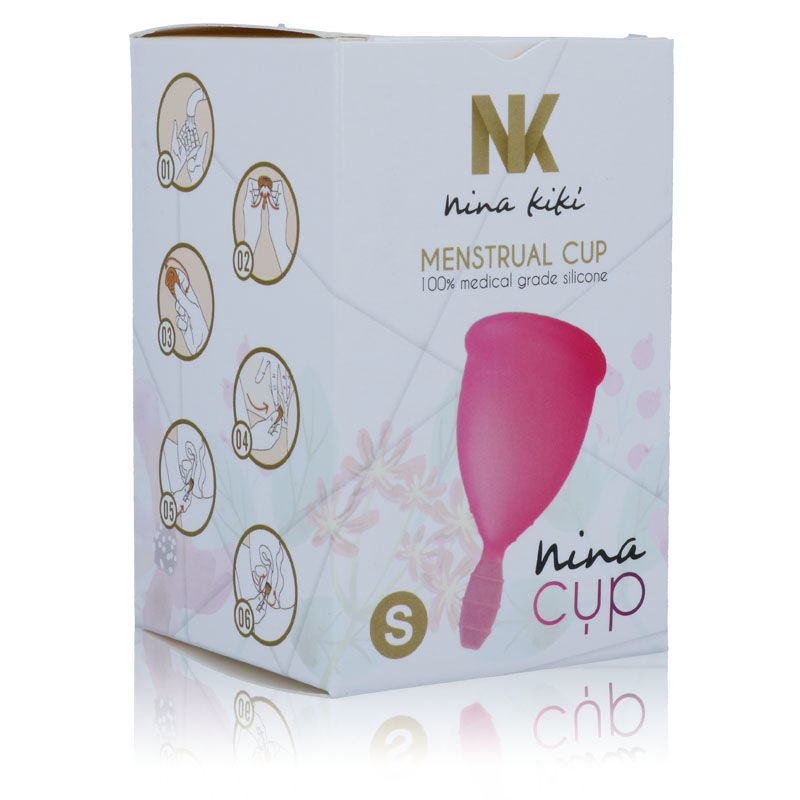 NINA KIKÍ - MENSTRUAL CUP PINK - SIZE S - Bild 4
