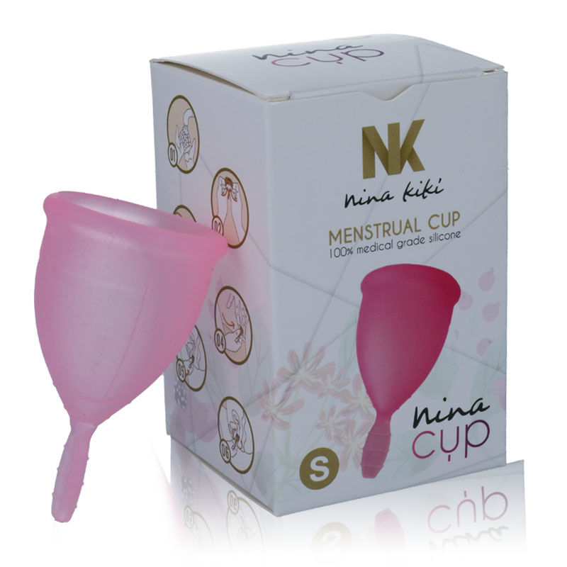 NINA KIKÍ - MENSTRUAL CUP PINK - SIZE S - Bild 5