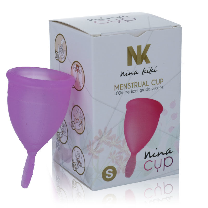 NINA KIKÍ - MENSTRUAL CUP PURPLE - SIZE S - Bild 4