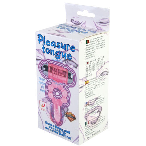 BAILE - SILICONE RING 10 TONGUE RHYTHMS WITH PINK VIBRATION - Bild 3