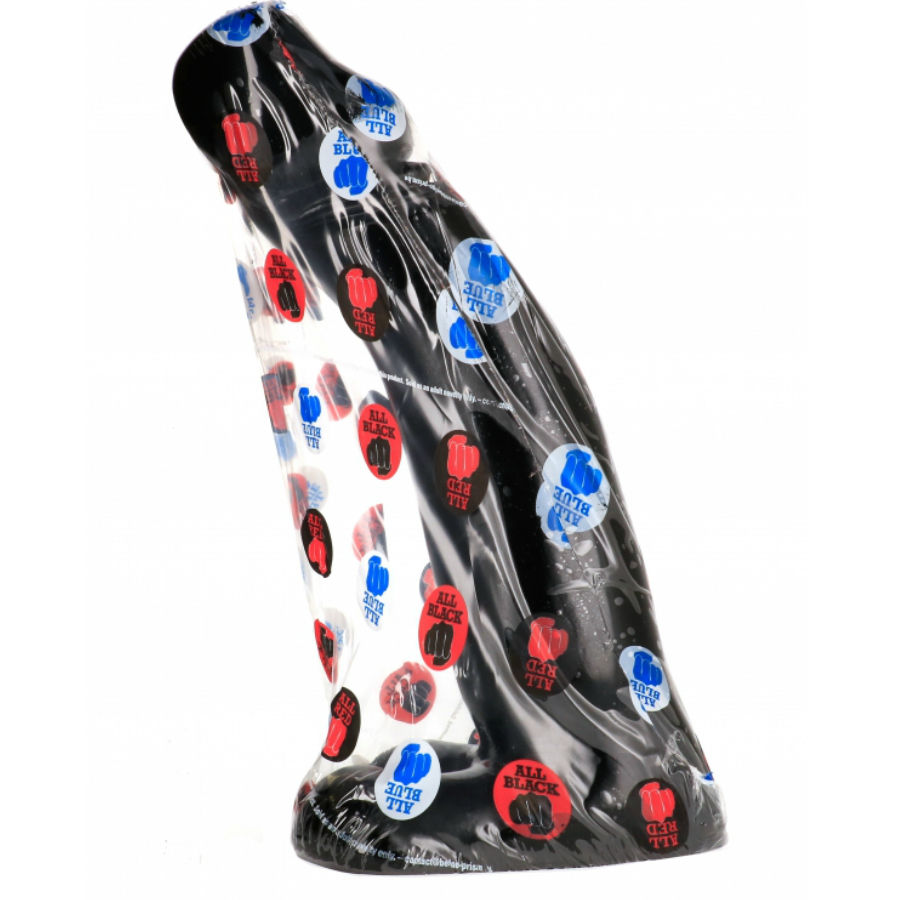 Alternative view of ALL BLACK - REALISTIC BLACK FISTING DILDO 29 CM