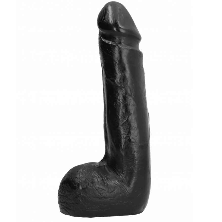 ALL BLACK - SOFT BLACK REALISTIC DILDO 20 CM - Bild 3