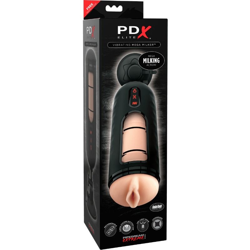 Alternative view of PDX ELITE - VIBRATING MEGA MILKER