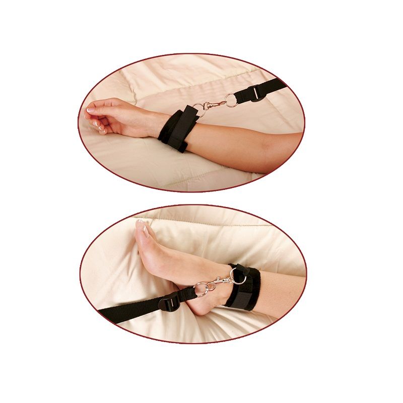 Alternative view of FETISH FANTASY SERIES - BED BINDINGS RESTRAINT KIT