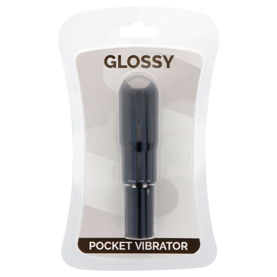 GLOSSY - POCKET VIBRATOR BLACK - Bild 2