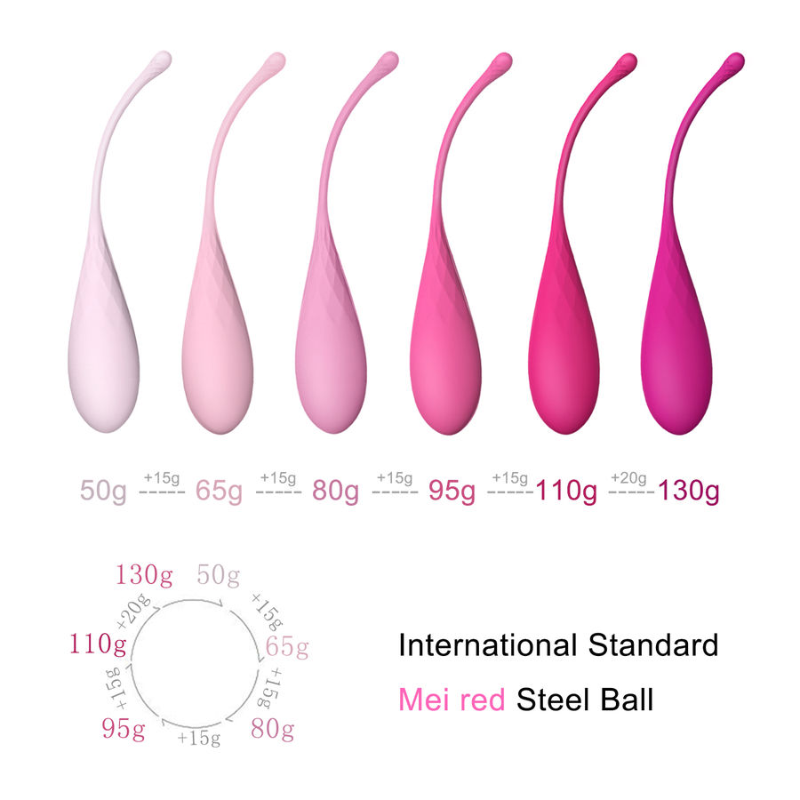 LESLIE - KEGEL FIT PELVIC MUSCLE TRAINING SET 6 WEIGHTS - Bild 9