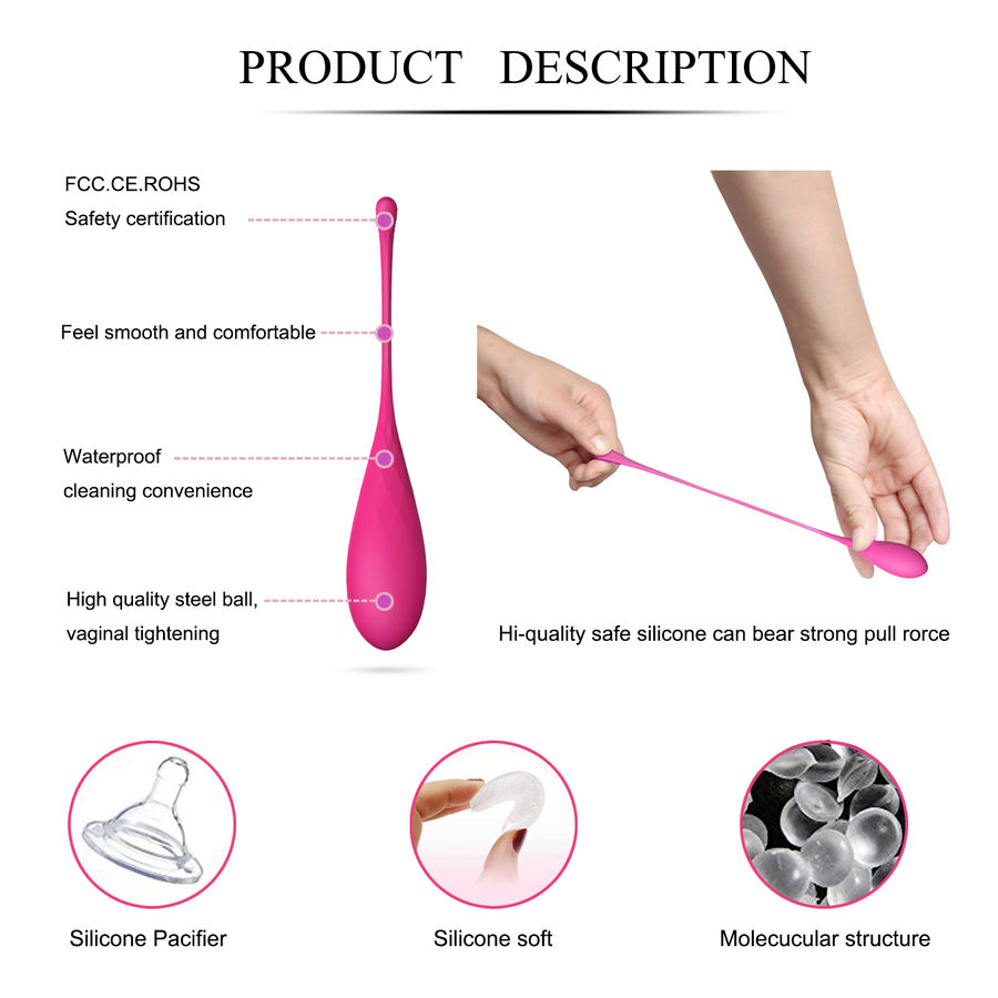 LESLIE - KEGEL FIT PELVIC MUSCLE TRAINING SET 6 WEIGHTS - Bild 12