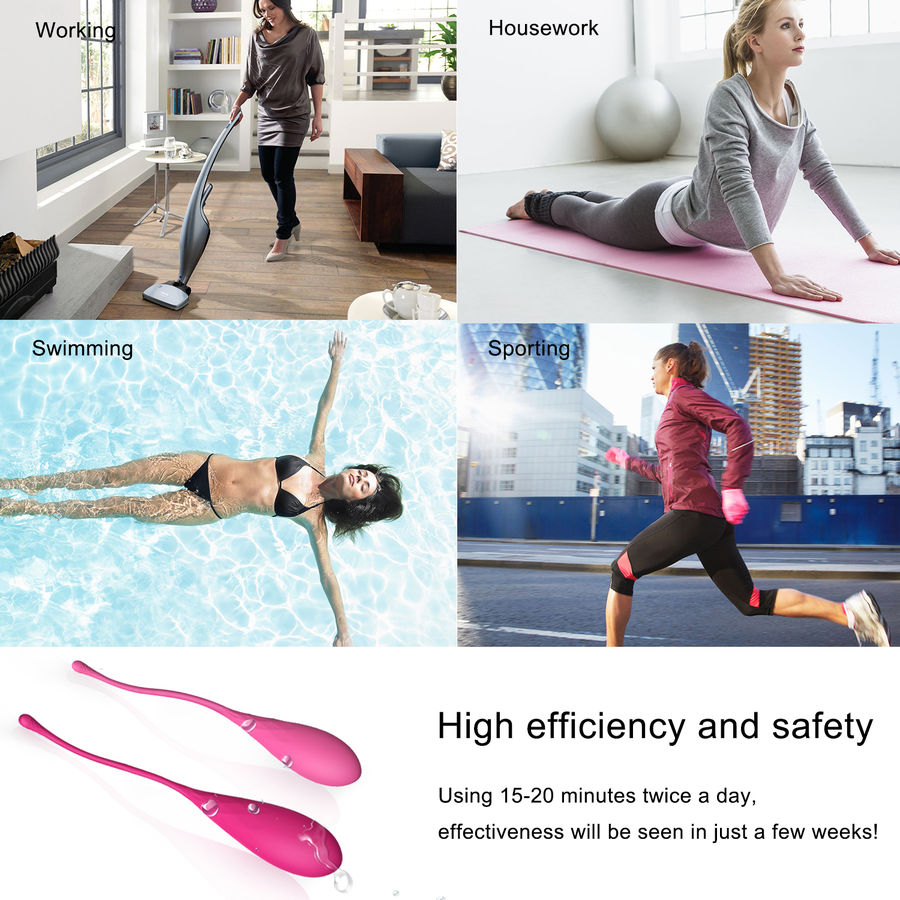 LESLIE - KEGEL FIT PELVIC MUSCLE TRAINING SET 6 WEIGHTS - Bild 13