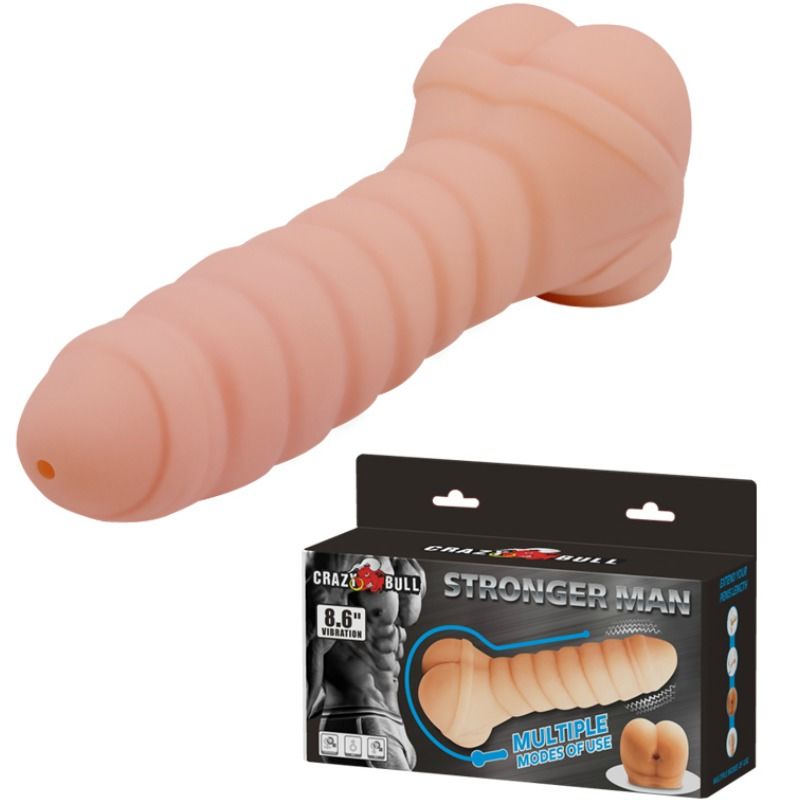 CRAZY BULL - MULTIFUNCTIONAL PENIS 21.8 CM - Bild 4