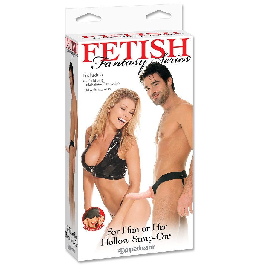 FETISH FANTASY SERIES - FLESH ADJUSTABLE HOLLOW HARNESS 15 CM - Bild 4