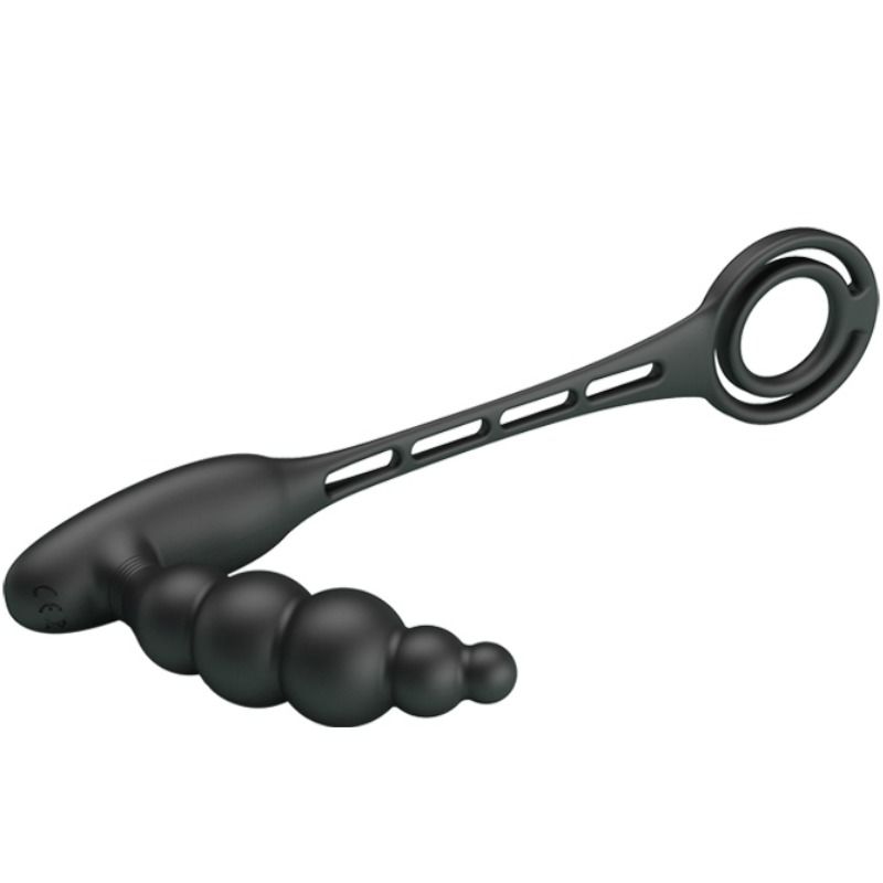 PRETTY LOVE - PENIS RINGS WITH VIBRATOR PLUG - Bild 4
