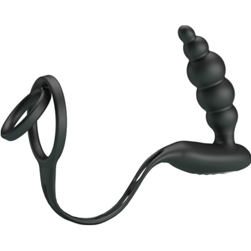PRETTY LOVE - PENIS RINGS WITH VIBRATOR PLUG - Bild 5