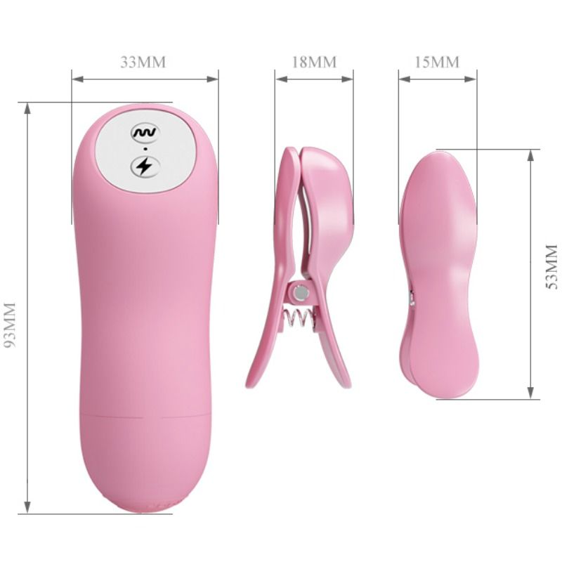 BAILE - ROMANTIC WAVE TWEEZERS WITH VIBRATION AND ELECTROSHOCK - Bild 6