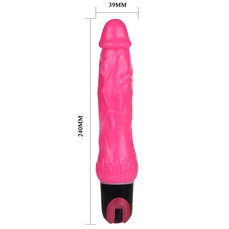 BAILE - VIBRATOR DAAPLY PLEASURE MULTISPEED PINK - Bild 5
