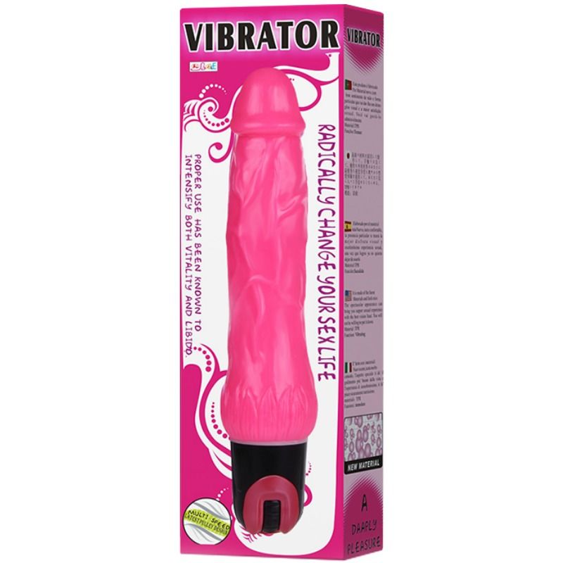 BAILE - VIBRATOR DAAPLY PLEASURE MULTISPEED PINK - Bild 4