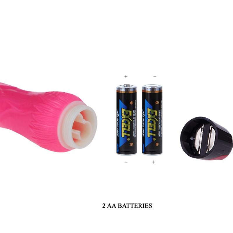 BAILE - VIBRATOR DAAPLY PLEASURE MULTISPEED PINK - Bild 3