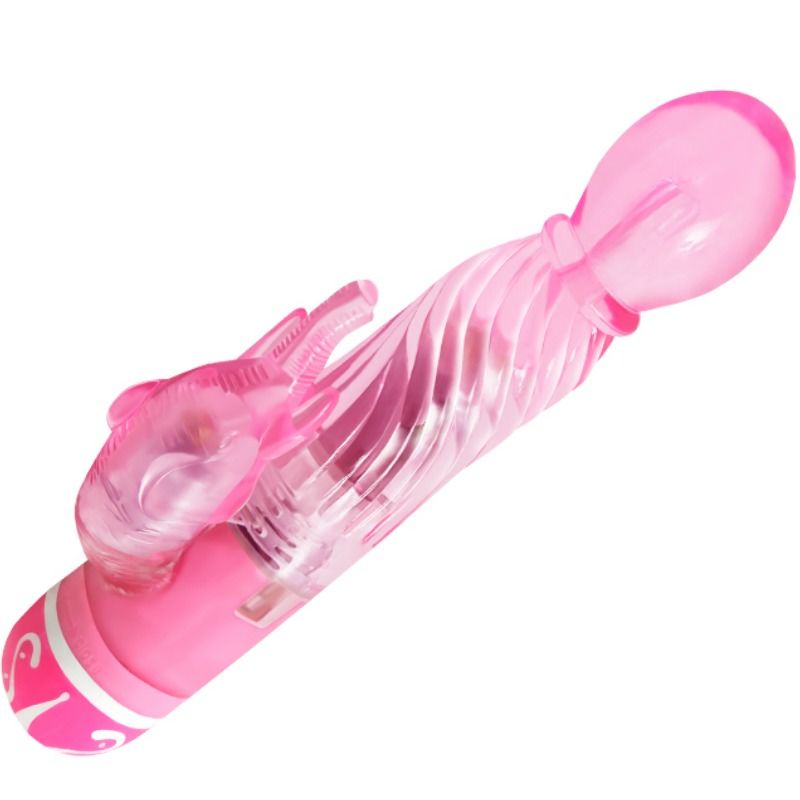 Alternative view of BAILE - MULTISPEED VIBRATOR WITH PINK STIMULATOR